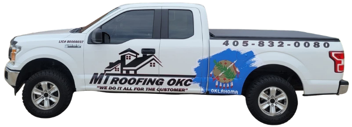 MT Roofing Truck